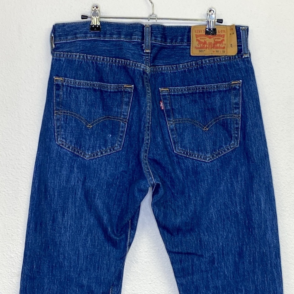 Levi's 501 Button-Fly Jeans Size 32 - 32 - Picture 7 of 15